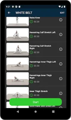 Taekwondo Workout At Home android App screenshot 3