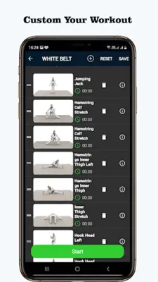 Taekwondo Workout At Home android App screenshot 7